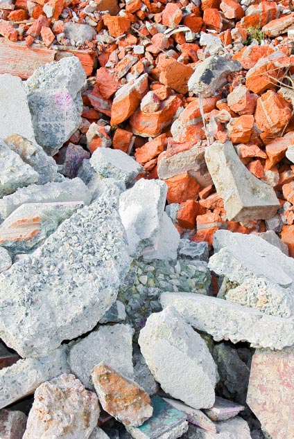 Déchets de construction et démolition